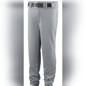 Augusta Series Open Bottom Baseball/Softball Pants Gray Silver Size 3XL 3007BK